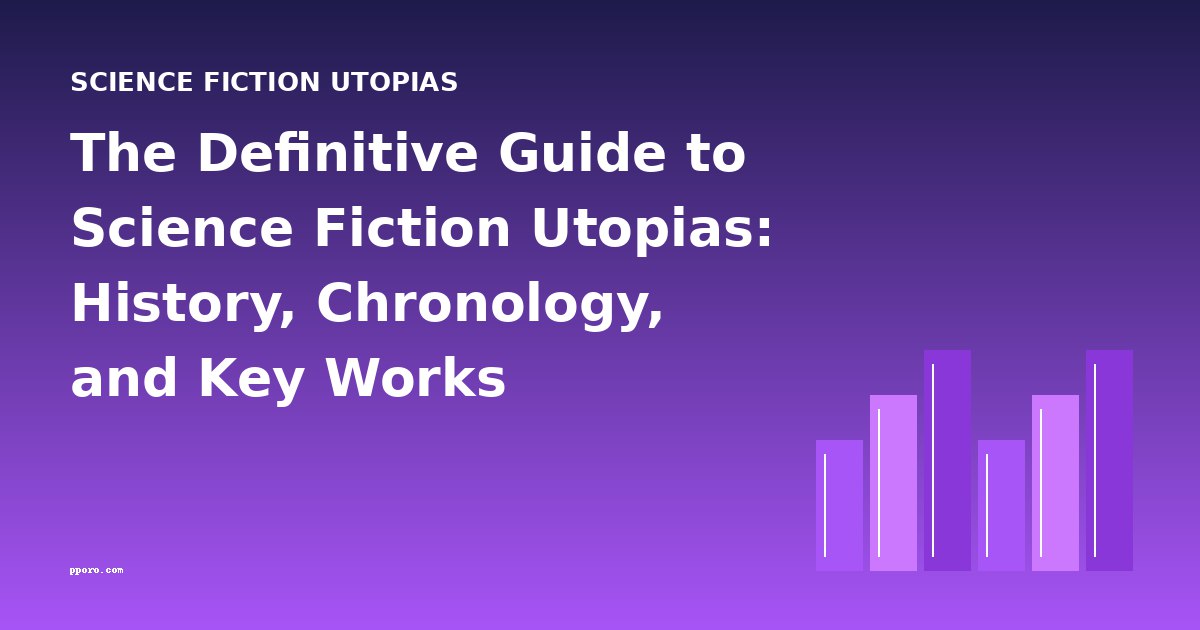 The Definitive Guide to Science Fiction Utopias: History, Chronology, and Key Works