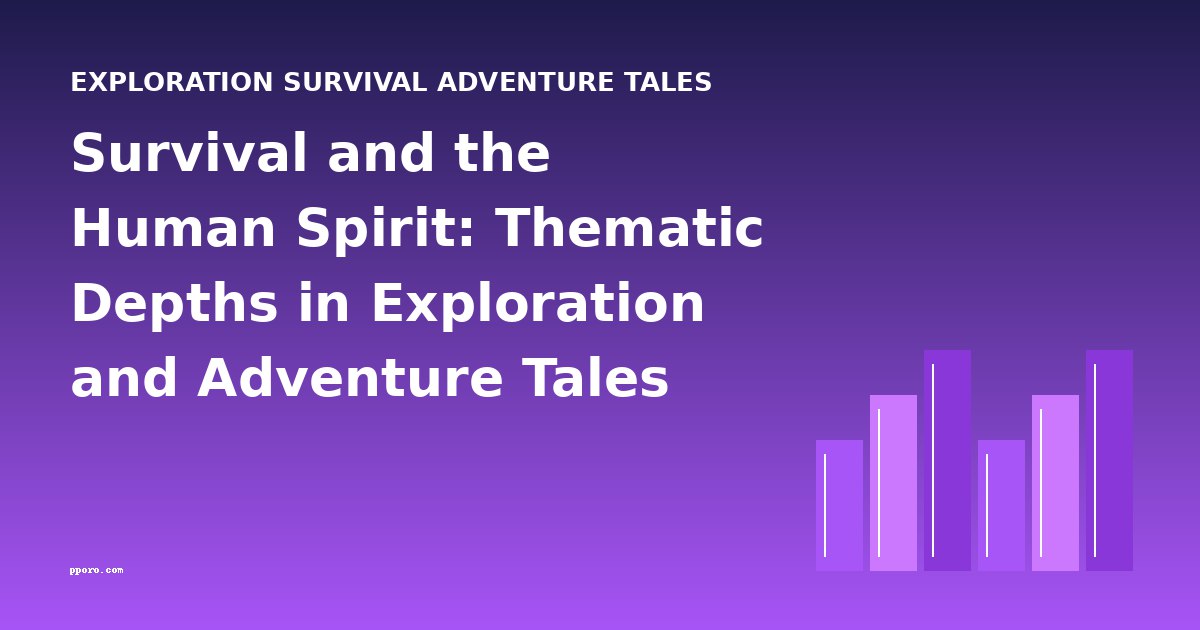 Survival and the Human Spirit: Thematic Depths in Exploration and Adventure Tales