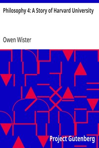 Cover of Philosophy 4: A Story of Harvard University — Reading Notes