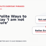 Polite Ways to Say ‘I am not sure’