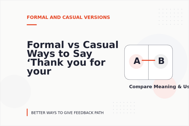 Formal vs Casual Ways to Say ‘Thank you for your help’