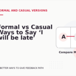 Formal vs Casual Ways to Say ‘I will be late’